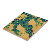 朝顔|の19世紀初頭 タイル (側面)