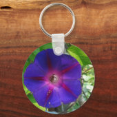 朝顔 キーホルダー (正面)