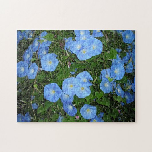 朝顔 ジグソーパズル (横)