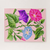 朝顔 ジグソーパズル (横)