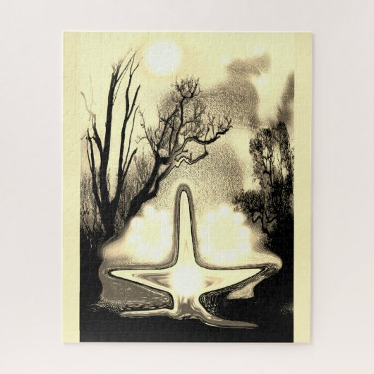 朝顔 ジグソーパズル (縦)