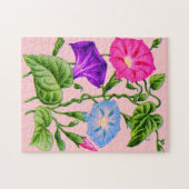 朝顔 ジグソーパズル (横)