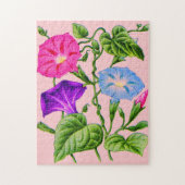 朝顔 ジグソーパズル (縦)