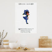 朝顔 ポスター (キッチン)