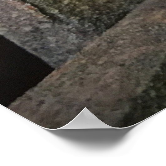 朝顔 ポスター (角)