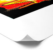 朝顔 ポスター (角)