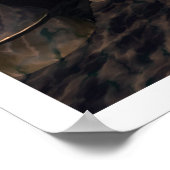 朝顔 ポスター (角)