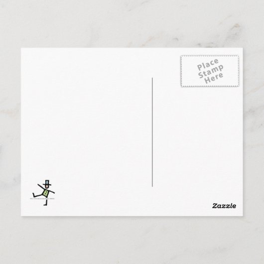 朝顔 ポストカード (裏面)