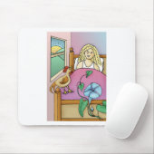 朝顔 マウスパッド (マウス)