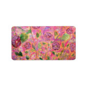 朝顔 ラベル (正面)