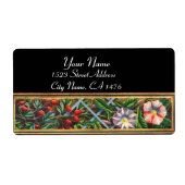 朝顔 ラベル (正面)