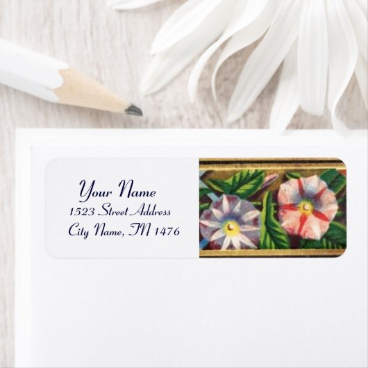 朝顔 ラベル (インサイチュ)