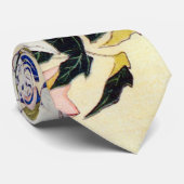 朝顔,北斎朝顔,北斎,浮世絵 ネクタイ (ロール)