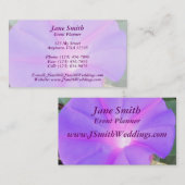 朝顔 名刺 (正面/裏面)