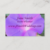 朝顔 名刺 (裏面)