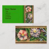 朝顔 名刺 (正面/裏面)