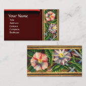 朝顔 名刺 (正面/裏面)