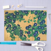 朝顔(詳細)・季逸 薄葉紙 (クラフト)