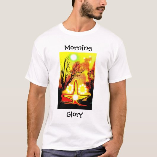 朝顔 Tシャツ (正面)