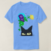 朝顔 Tシャツ (デザイン正面)