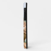 朝飛行の斑点を付けられたフクロウ Case-Mate iPhoneケース (裏面/左)