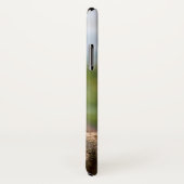 朝飛行の斑点を付けられたフクロウ Case-Mate iPhoneケース (裏面/右)