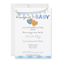 朝食とベビーシャワー