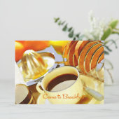 朝食にジュースとコーヒー 招待状 (スタンド正面)