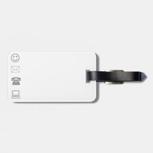 朝食にビール ラゲッジタグ (裏面横)