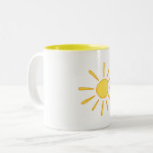 朝食に最適なマグカップ ツートーンマグカップ (正面左)