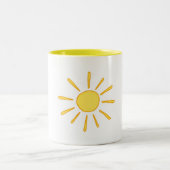 朝食に最適なマグカップ ツートーンマグカップ (中央)