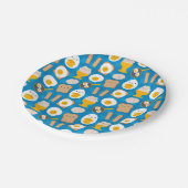 朝食のためのかわいいの卵 ペーパープレート (アングル)