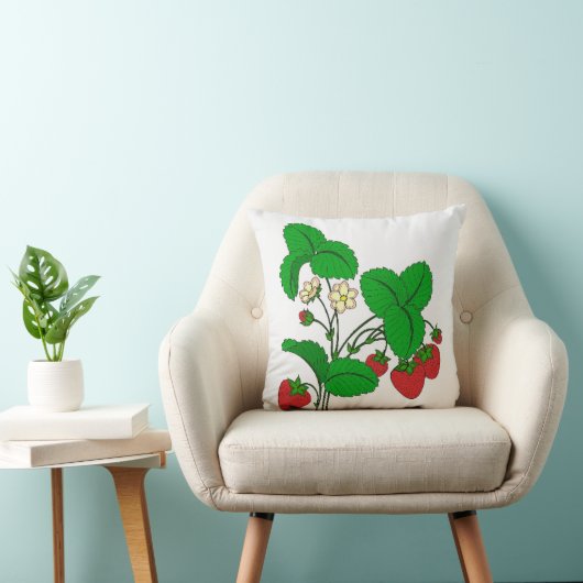 朝食のイチゴ クッション (椅子)
