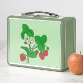 朝食のイチゴ メタルランチボックス (インサイチュ)