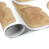 朝食のトースト ラッピングペーパー (ロールコーナー)