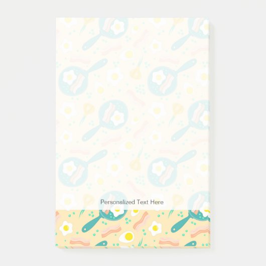 朝食のパターン ポストイット (正面)