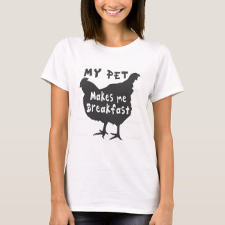 朝食のペット Tシャツ