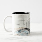 朝食のマグ ツートーンマグカップ (左)