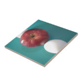 朝食の仲間： 2つの卵$Apple静止寿命 タイル (側面)