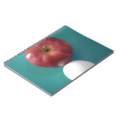 朝食の仲間: 2つの卵$Apple静止寿命 ノートブック (左側)