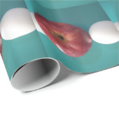 朝食の仲間: 2つの卵$Apple静止寿命 ラッピングペーパー (ロールコーナー)