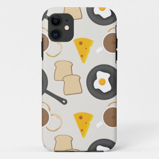 朝食の卵 Case-Mate iPhoneケース (裏面)