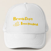 朝食の含まれた帽子 キャップ (正面)