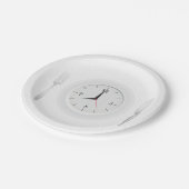 朝食の時間 ペーパープレート (アングル)