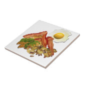 朝食の景色 タイル (側面)