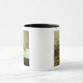 朝食の静物画1638年 マグカップ (中央)