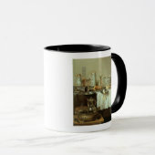 朝食の静物画1638年 マグカップ (正面右)