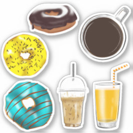 朝食はボリューム1ステッカーセットでなければならない シール