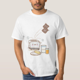 朝食は台無しになります Tシャツ