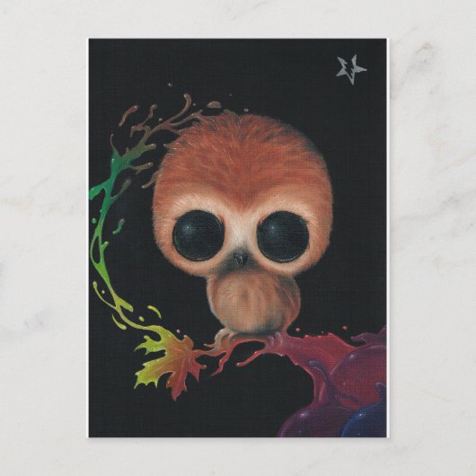 朝食べ食に腹を立てる ポストカード (正面)